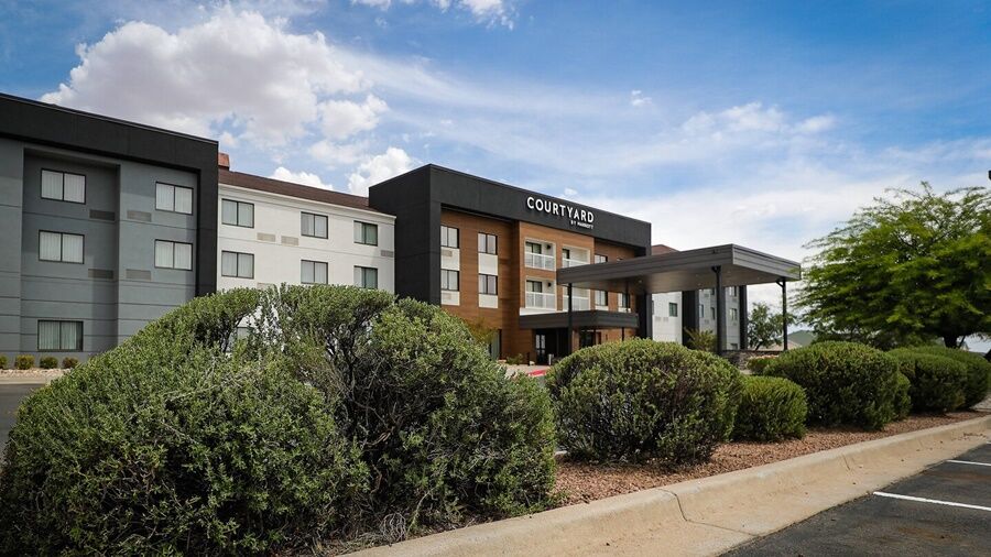 Courtyard El Paso Airport Hotell Exteriör bild